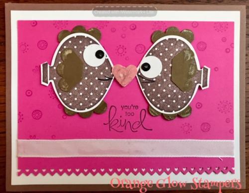 Orange Glow Stampers - Projects