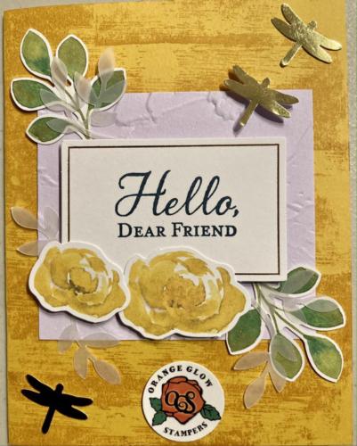 Hello Dear Friend Card Kit-All Inclusive