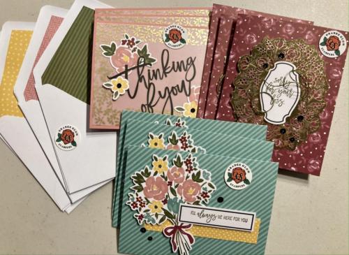 Feb 2021 Paper Pumpkin Cards